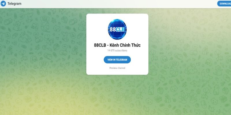 Liên hệ 88clb qua Telegram chỉ trong 3 bước 